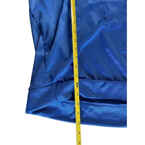 Nike Men's Therma Dri-Fit 1/4 Zip Pullover Training H School Sports Blue New - Picture 7 of 8